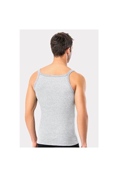 Şahin Чоловічий смугастий майка-топ - 3 штуки, тонкі бретелі, 95% бавовна, 5% лайкра