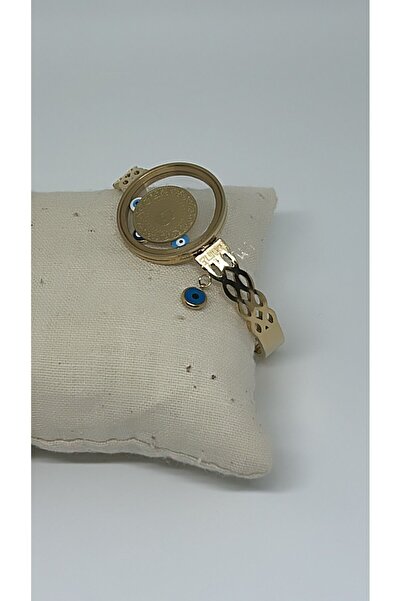 By Semra AÇILIP KAPANABİLEN CAM ÇEYREKLİ KELEPÇE ÇEYREK YARIM ALTIN KONULAN F...