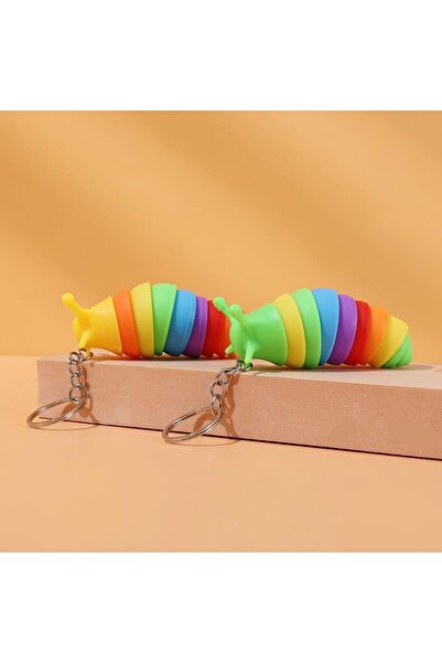 Bluoksweet لعبة كاتربيلر ملونة للأطفال البنات والأولاد ضد الإجهاد
