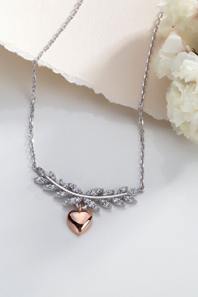 Else Silver Kalbimin Tacı Gümüş Kalp Kolye