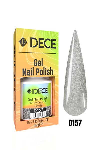d dece Kalıcı Oje Uv Led D157 (SİMLİ RENK) 10ml