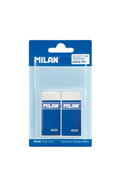 Milan Soft Sentetik Kauçuk Blister Silgi 2'li
