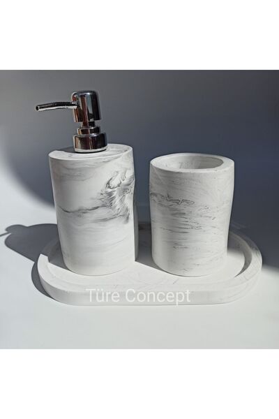 Ture Concept Σετ μπάνιου με μαρμάρινο σχέδιο