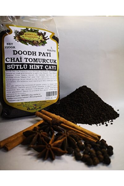 Kuzeyin Tedarikçisi Doodh Pati Chai Tomurcuk Sütlü Hint Çayı *220 Gr.+30 Gr Y...