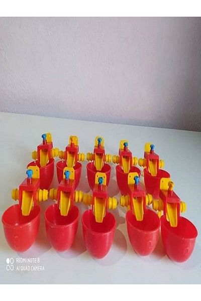 KARAHİSAR KULUÇKA Automatic Float Bowl Water Bottle 10 Pieces