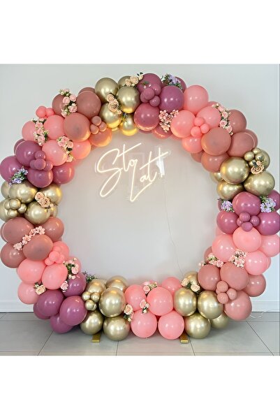 GOLDCENTER Parti Setim ^^ Gold Krom* Yaban Çileği * Rosewood* Doğal Pembe Ren...