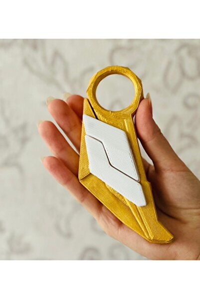 saranostra Valorant Asil Karambit Bıçağı Açılabilir Hareketli Fonksiyonlu Stres Bıçağı