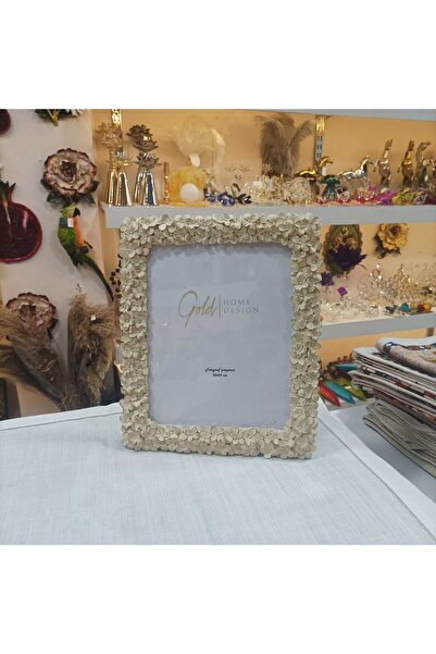 Gold home design PAPATYA DESENLİ FOTOĞRAF ÇERÇEVESİ 20x25 cm