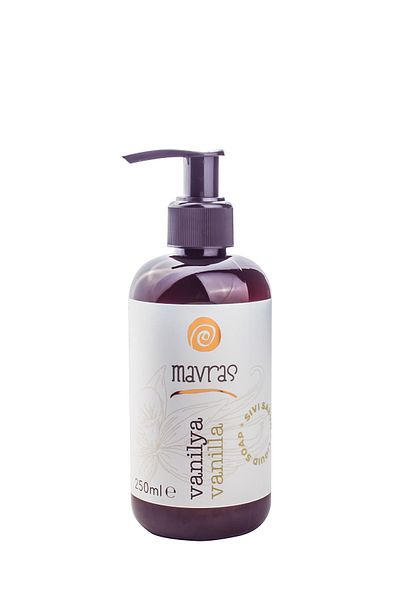 Mavras 250ml Vanilla Liquid Olive Oil Soap