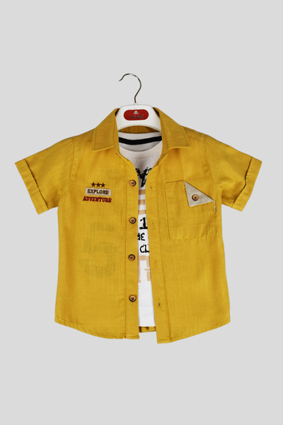 BAMBU KİDS Erkek Çocuk Gömlek ve Tişört