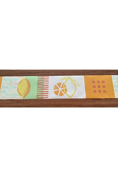 BAŞYAPI DİZAYN Yeşil Yazılı Ve Desenli Bordür (5mx13cm)