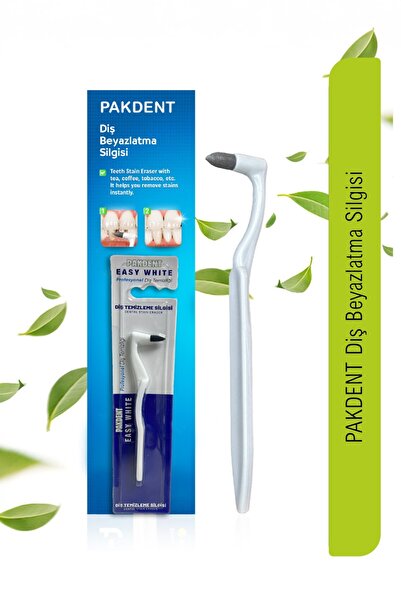 PAKDENT Diş Beyazlatıcı ve Diş Leke Silgisi
