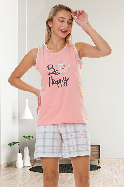 Bella Linda Set pijama dama - pantaloni scurți din bumbac