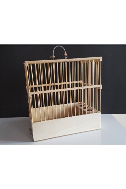 cotanakkafes Ahşap Bambu Kafes 28 X 26 X 17 Cm