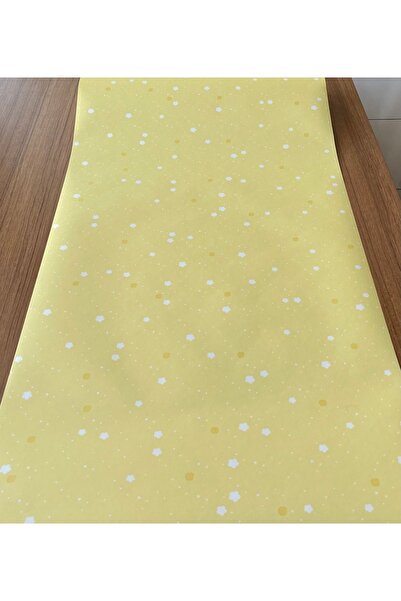 BAŞYAPI DİZAYN Sarı Desenli Çocuk-bebek Odası Ithal Duvar Kağıdı (5m²)