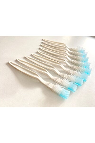 EASYBRUSH Tek Kullanımlık Kendinden Diş Macunlu Sihirli Diş Fırçası 500'lü Paket Beyaz Renk