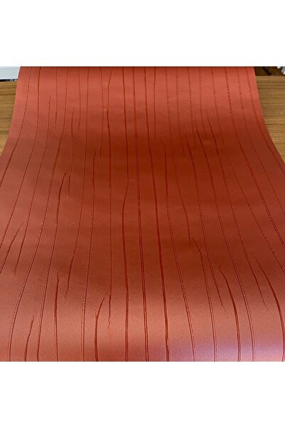 BAŞYAPI DİZAYN Bordo Kendinden Desenli Ithal Duvar Kağıdı (7m²)