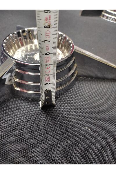 SS Oto JANT KAPAĞI FIRFIRI  TIRTIKLI 3 KOLLU PLASTİK KROM KAPLAMA  ARMALI  (10 CM GÖBEK-18 CM KANAT) 4 ADET