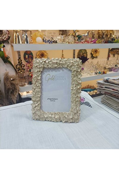 Gold home design Fotoğraf Çerçevesi Papatya Desenli 13x18 cm