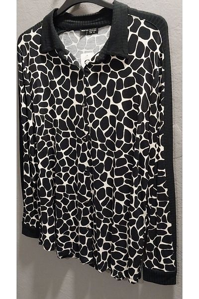 wearon tekstil Viscose Women's Shirt - Plus Size Combed Cotton