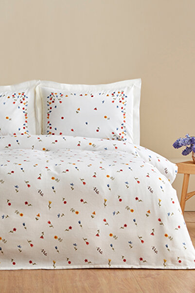 Karaca Home Lores %100 Pamuk Çift Kişilik Pike Takımı Pembe