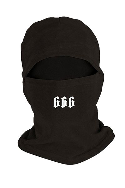 Fanze Зимна полярна снежна маска с щампа 666 броя Bll3505