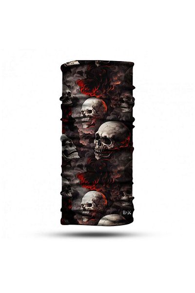 Bu Da Kaçar Mı Unisex Biker Neck Collar Outdoor Bandana - Motorcycle Mask Baff Headwear Bdkm261