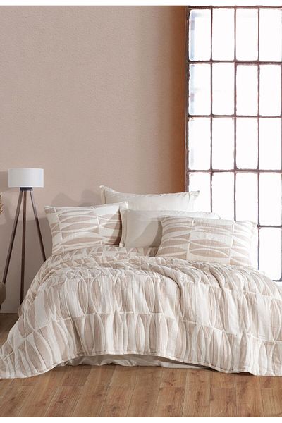 Antepiş Home Dionis Beige Double Bedspread