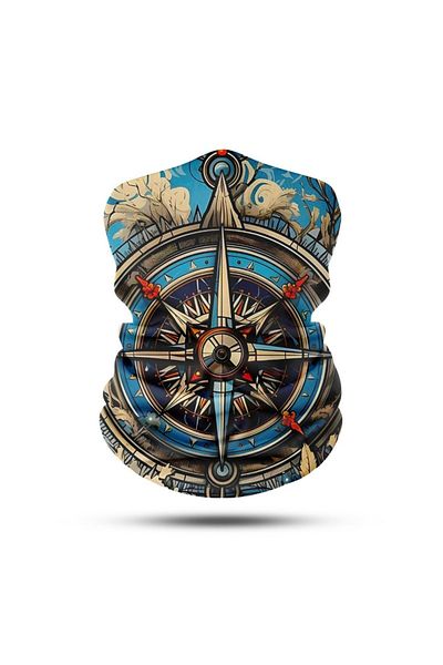 Bu Da Kaçar Mı Unisex Biker Neck Collar Outdoor Bandana - Motorcycle Mask Baff Headwear Bdkm292