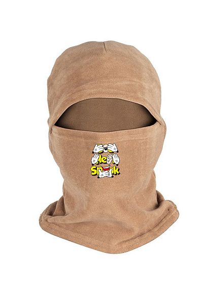 Fanze Δεν έχω δει, δεν έχω ακούσει Fleece Snow Mask bll4569