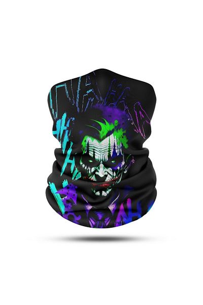 Bu Da Kaçar Mı Unisex Biker Neck Collar - Outdoor Bandana Motorcycle Mask Baff Headwear Bdkm244