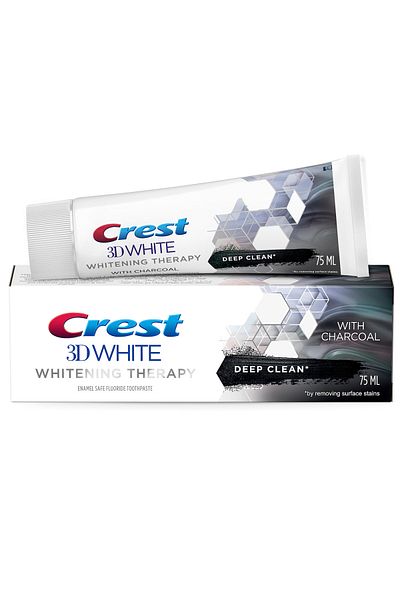 CREST 3D Whitening Therapy Charcoal 75 ml