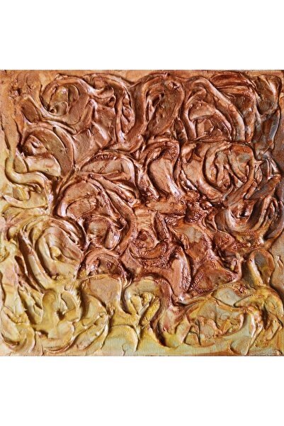 Sanat Markt Dokulu El Yapımı Çok Şık Dekor Tablo