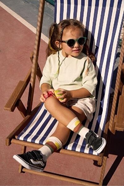 BABYBEK Tricou supradimensionat unisex pentru copii - Premium Water Green