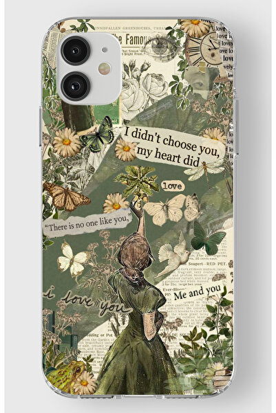 moonset Iphone 11 Uyumlu My Heart Did Tasarımlı Baskılı Şeffaf Telefon Kılıfı