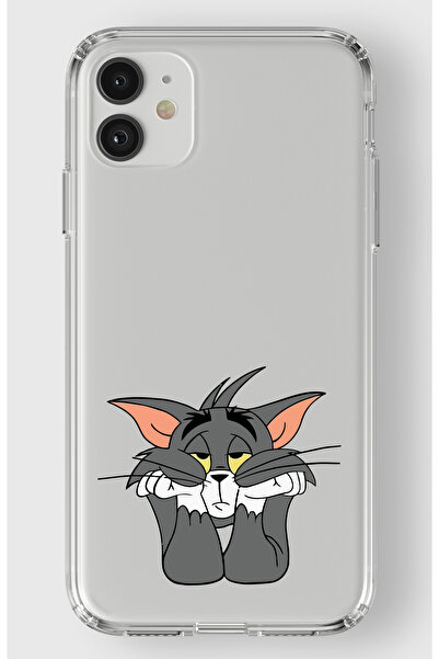 moonset Iphone 11 Uyumlu Tom Tasarımlı Baskılı Şeffaf Telefon Kılıfı