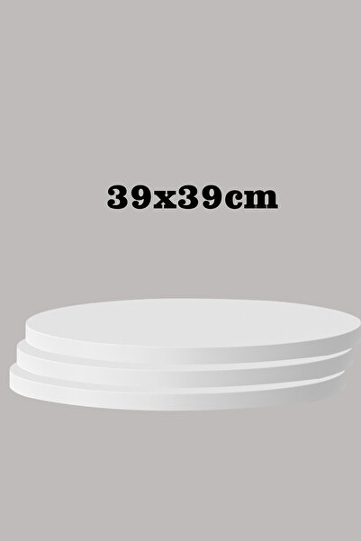 SEDAŞ LIVING UNITS BEYAZ 39 X 39 CM 3'LÜ SUNTALAM SEHPA ÜST TABLASI DEKORASYO...