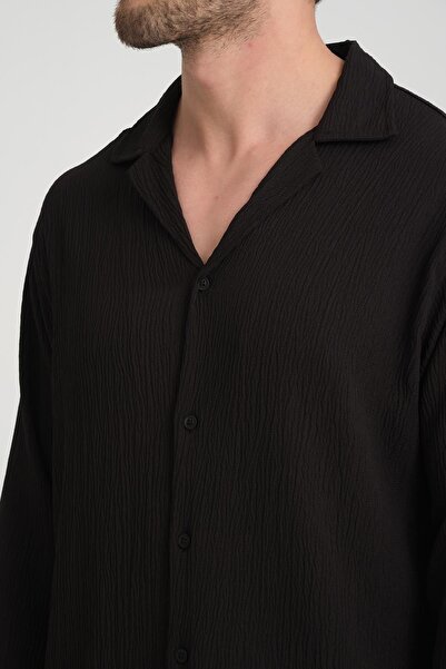 Rocqerx R-4396 Apache Collar Long Sleeve Shirt and Elastic Waist Pants Set