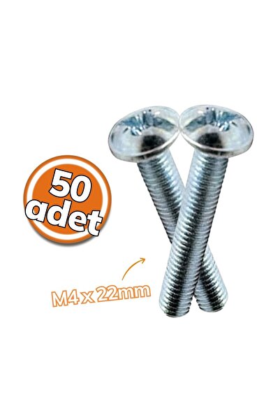 Nobel M4x22mm Kulp Vidası 50'li Set