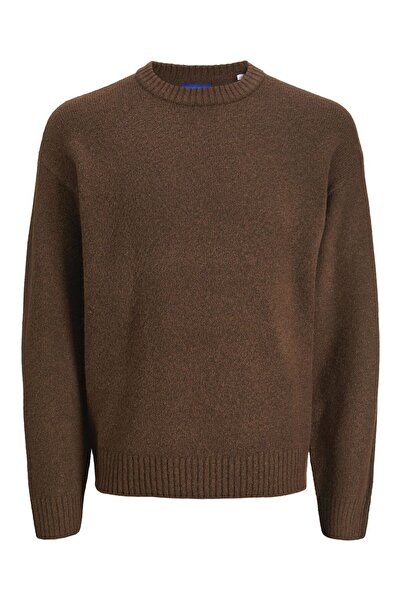 Jack & Jones Rundhals și Strickpullover Rundhals și Einfarbig Strickpullover