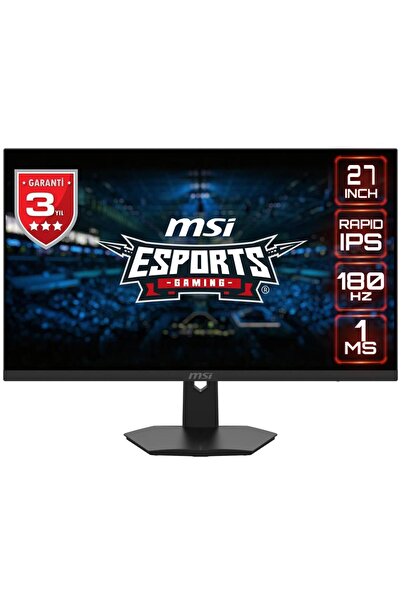MSI 27" G274F 180Hz 1ms(GtG) HDMI DP G-SYNC FHD Rapid IPS Gaming Monitör