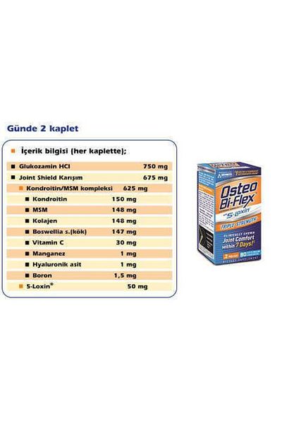Osteo Bi-Flex Osteobi-Flex 5-Loxin Adv 80 Tablets