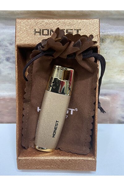 Honest Tek Ince Ateşlemeli Gazlı Sarı Ve Krem Renk Yeni Model