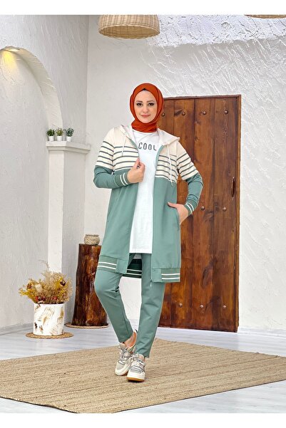 KardelenButik Σετ Τριπλή αθλητική φόρμα Camelya New Season