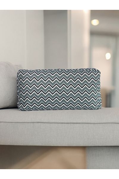 AYPETEKS Set de canapea și grădină cu model în zig-zag - husă de pernă