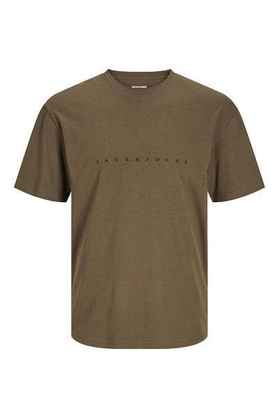 Jack & Jones T-Shirt Logo Rundhals-T-Shirt