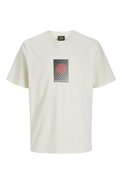 R.D.D. ROYAL DENIM DIVISION T-Shirt RDD bedrucktes Rundhals-T-Shirt