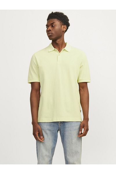 Jack & Jones Premium T-Shirt Einfarbiges Polo-T-Shirt