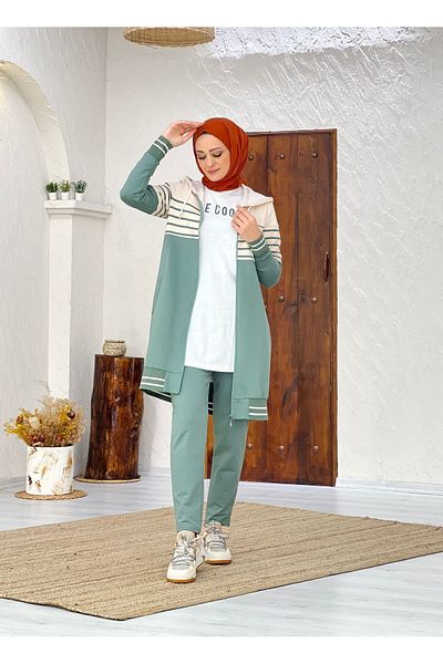 KardelenButik Σετ Τριπλή αθλητική φόρμα Camelya New Season