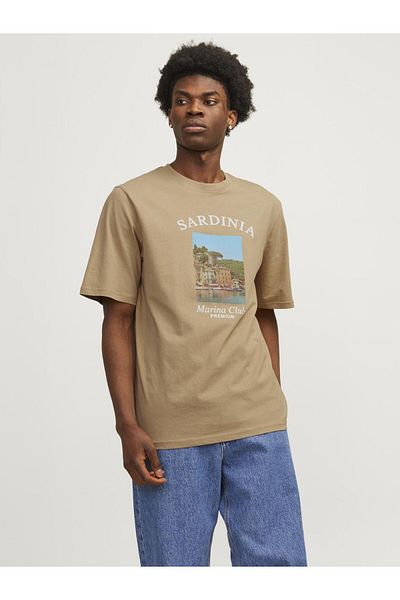 Jack & Jones Premium T-shirt Gedruckt Rundhalsausschnitt T-shirt
